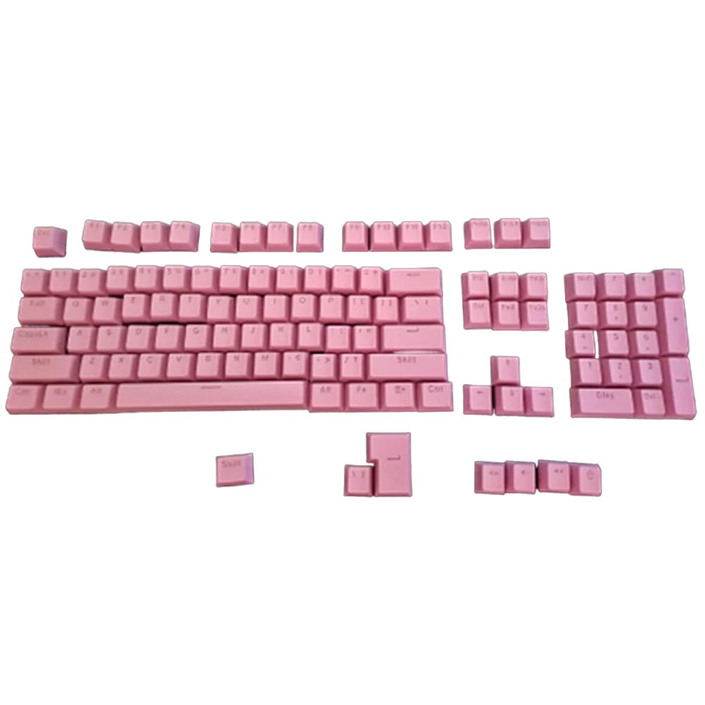 104pcs ABS Universal Mechanical Keyboard Keycaps Ergonomic Blank Keycaps For Cherry MX Keyboard Replacement Backlit Key Cap