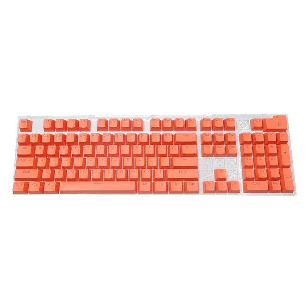 104pcs ABS Universal Mechanical Keyboard Keycaps Ergonomic Blank Keycaps For Cherry MX Keyboard Replacement Backlit Key Cap