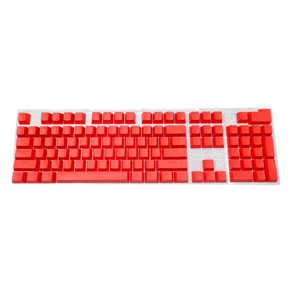 104pcs ABS Universal Mechanical Keyboard Keycaps Ergonomic Blank Keycaps For Cherry MX Keyboard Replacement Backlit Key Cap
